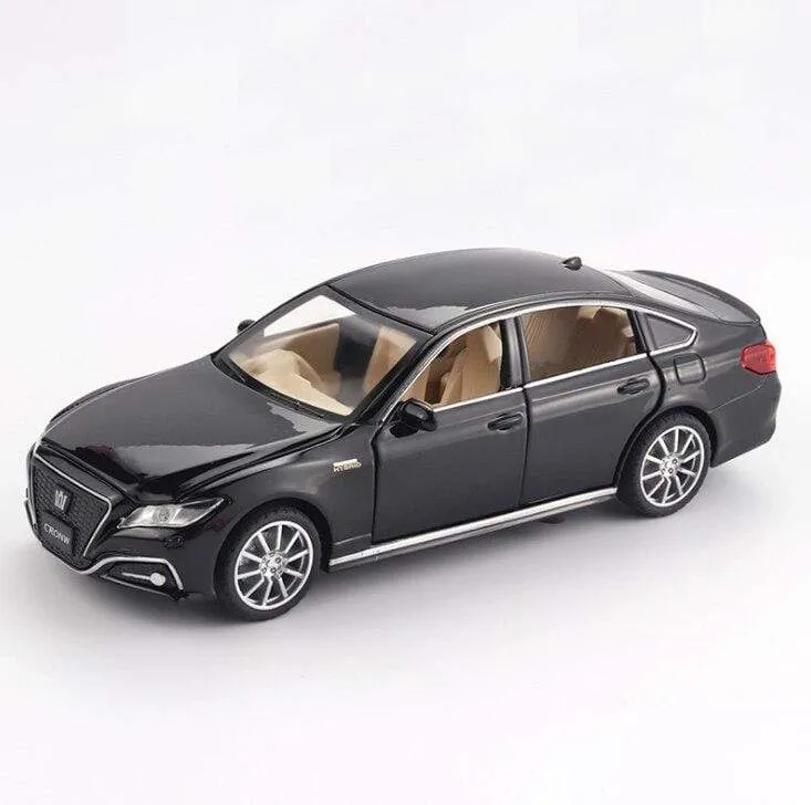 1:32 New TOYOTA CROWN Alloy Car Model Die Cast Classic Luxury Car Favorites Gift Kids Toys Free Shipping Original Box