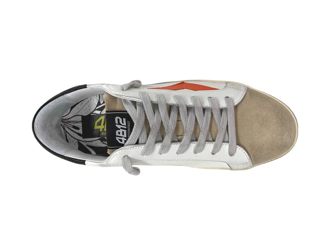 4B12 Suprime Sneakers Primavera Estate Uomo in Pelle