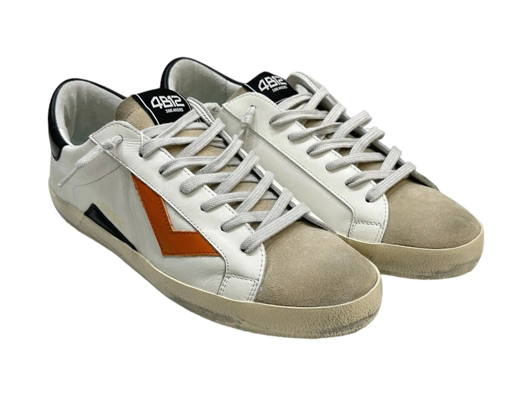 4B12 Suprime Sneakers Primavera Estate Uomo in Pelle