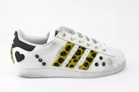 Adidas Superstar Maculate Yellow Borchie & Cuore