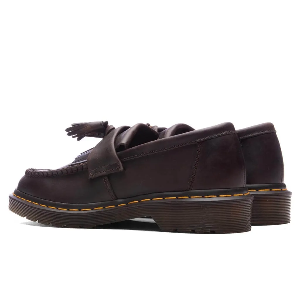 Adrian Loafers - Dark Brown Crazy Horse