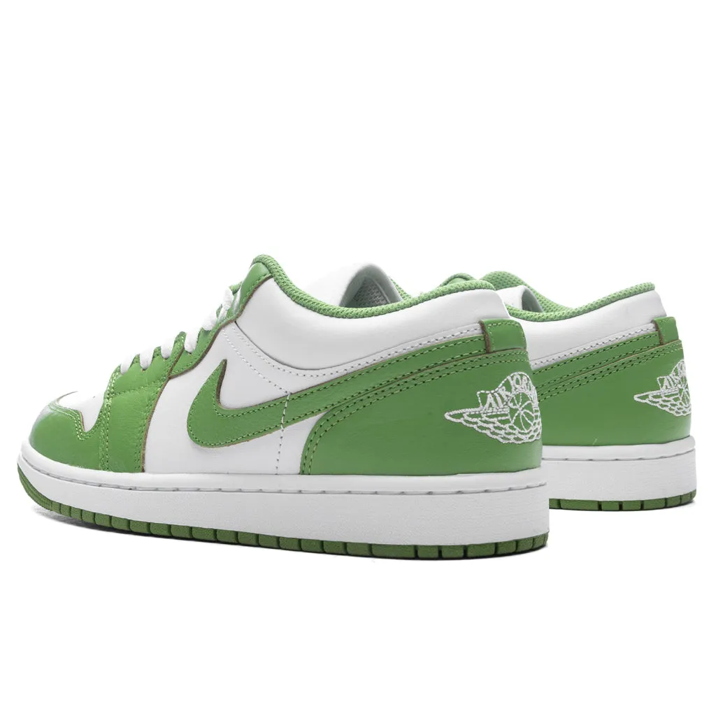 Air Jordan 1 Low SE - White/Chlorophyll/Lightening