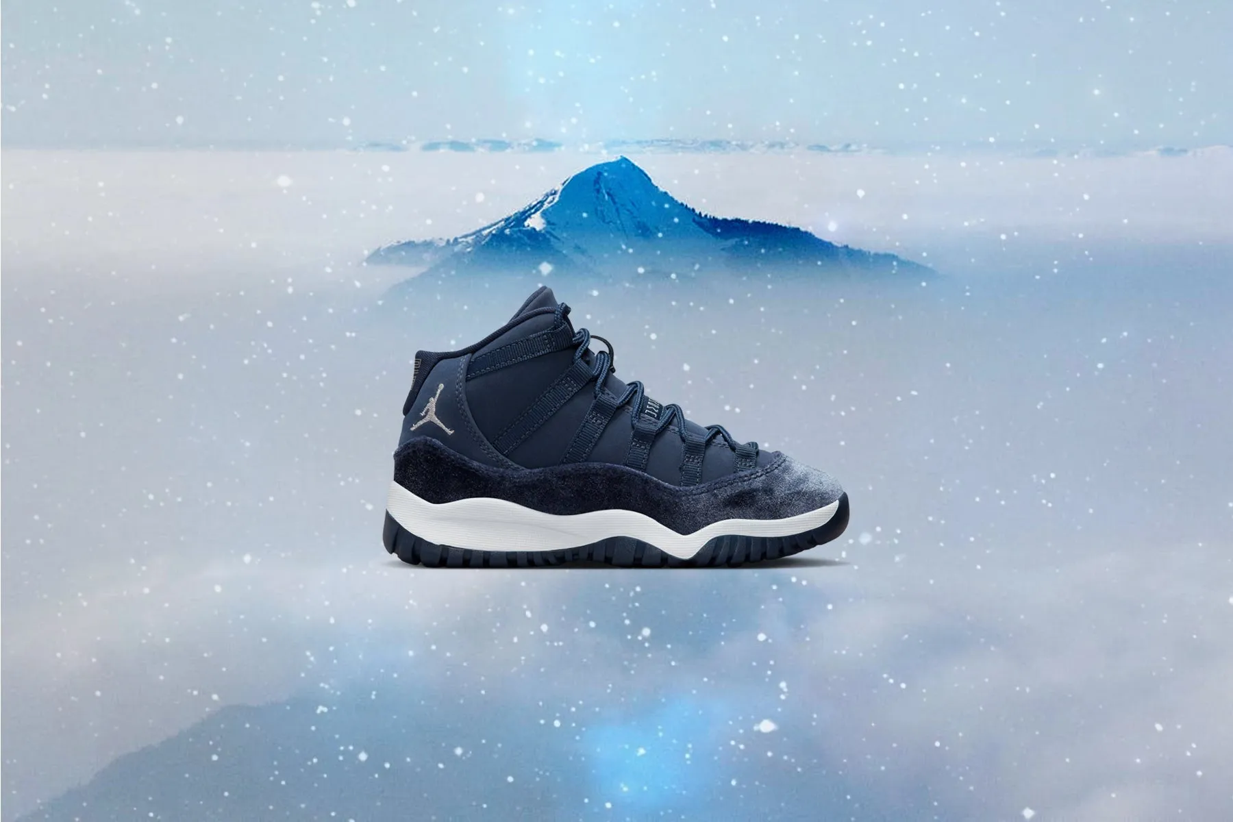 Air Jordan 11 Retro (PS) - Midnight Navy/Metallic Silver/White