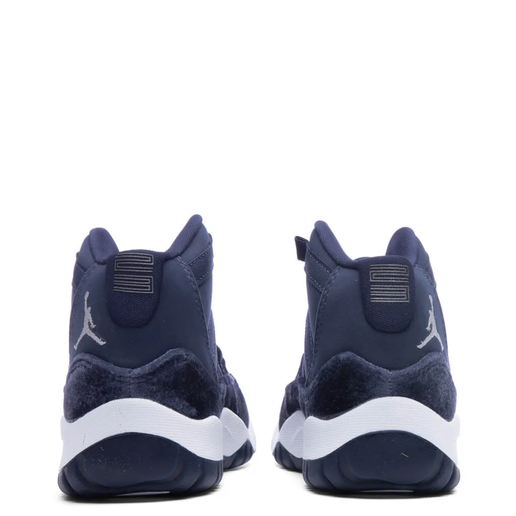 Air Jordan 11 Retro (PS) - Midnight Navy/Metallic Silver/White