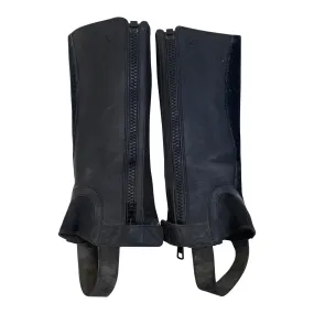 Ariat Scout Half Chaps in Black - Children's Small