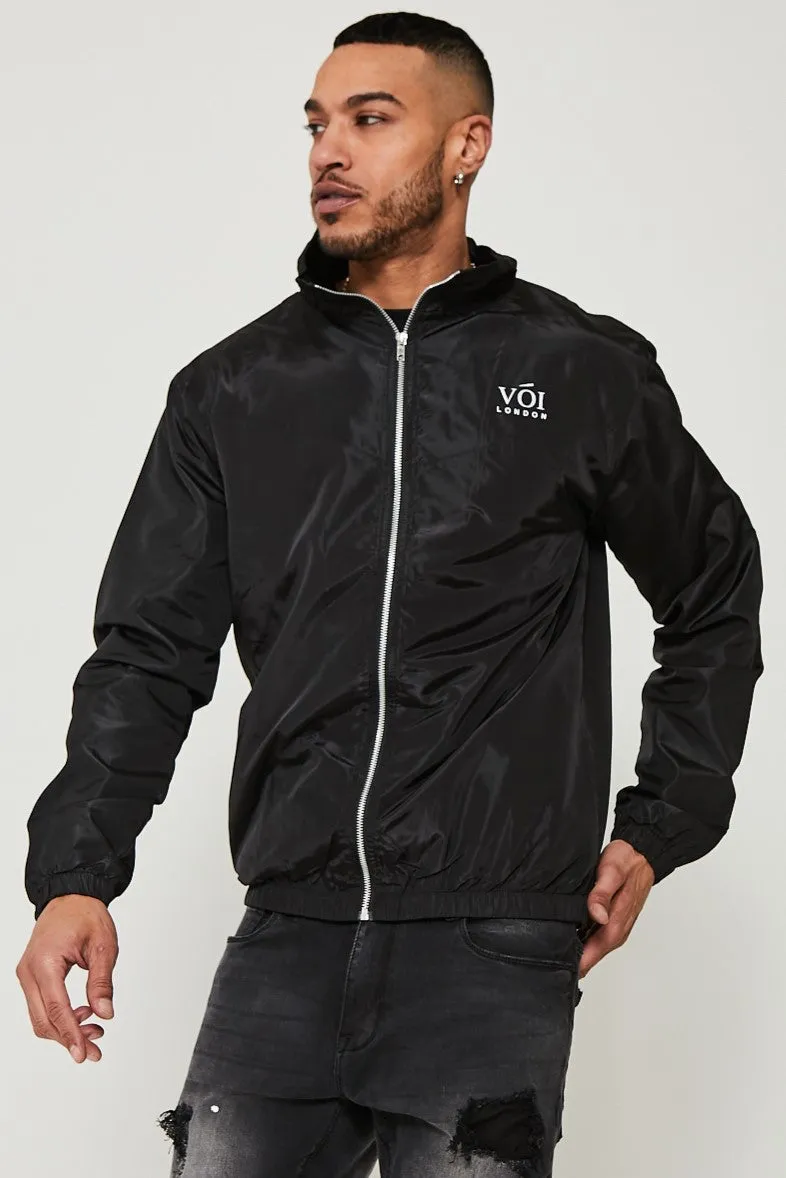 Ashbridge Windbreaker Jacket - Black