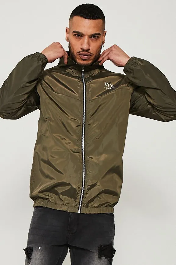 Ashbridge Windbreaker Jacket - Khaki