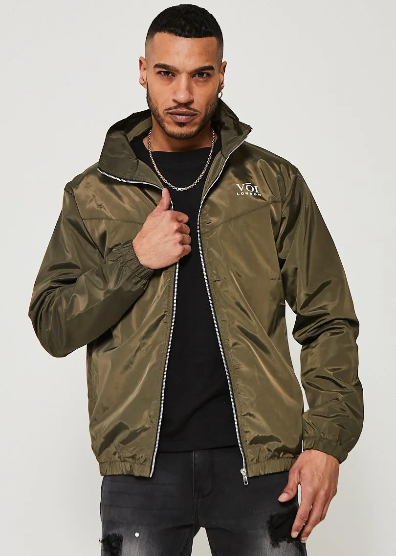 Ashbridge Windbreaker Jacket - Khaki