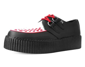 Black & White TUKskin Red Interlace Creeper