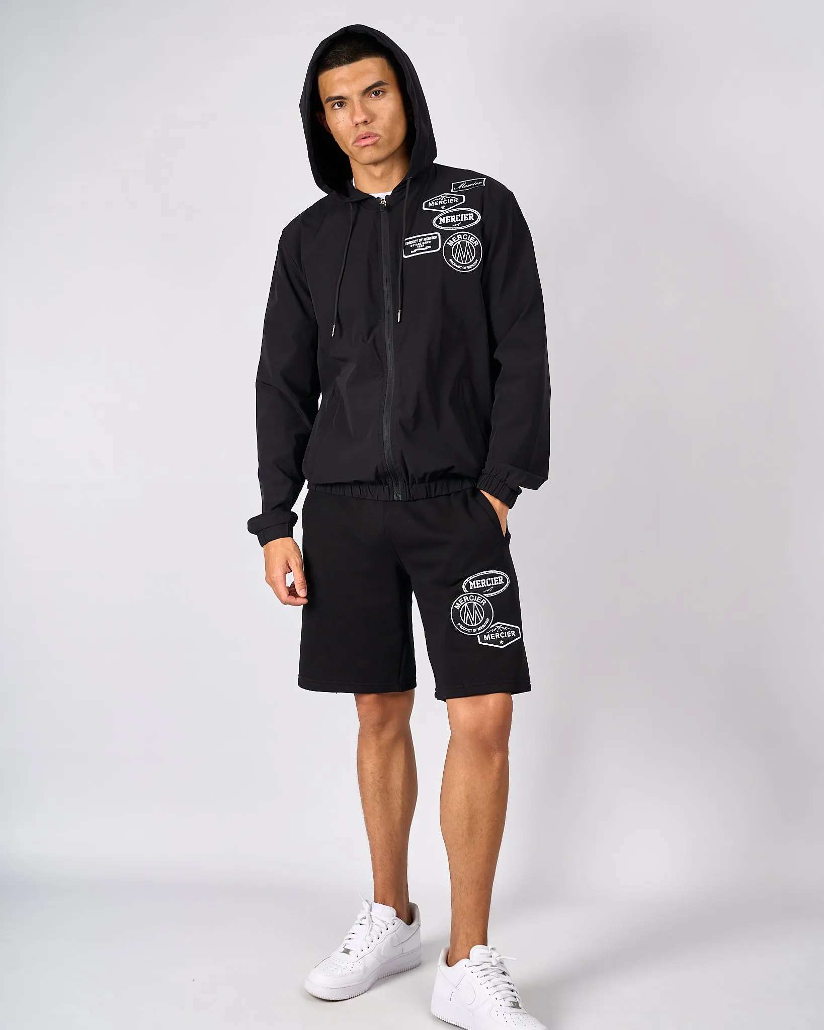 Black Mercier Mono Windbreaker