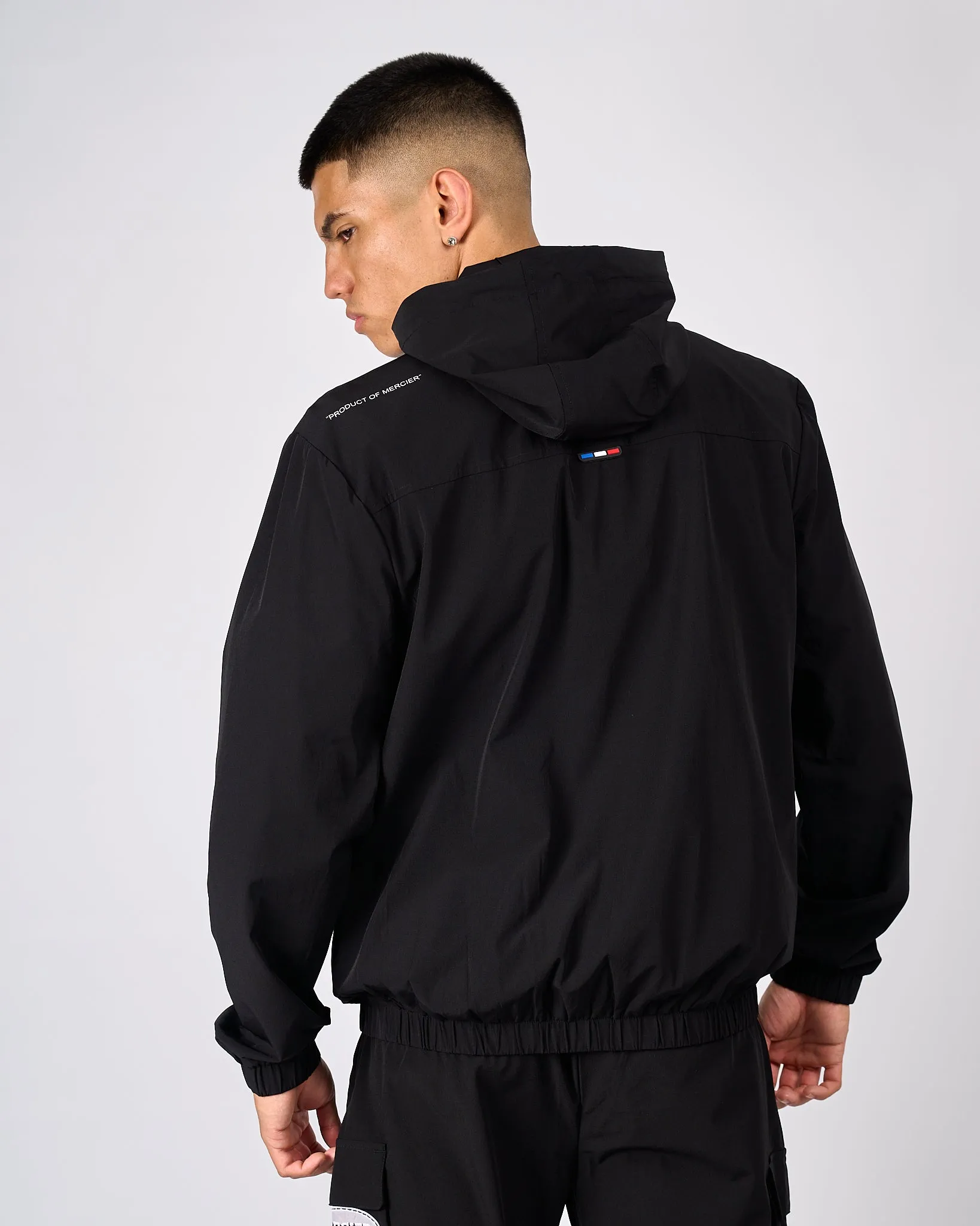 Black Mercier OG Badge Windbreaker