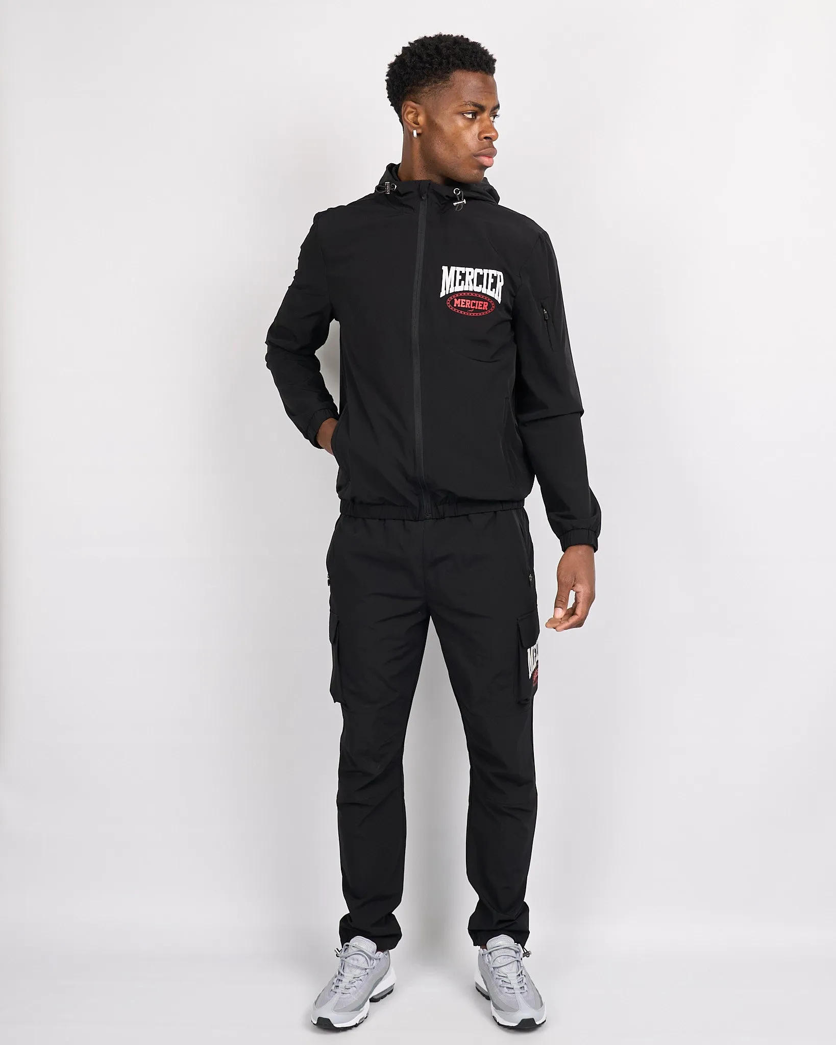 Black Mercier Santa Monica Windbreaker