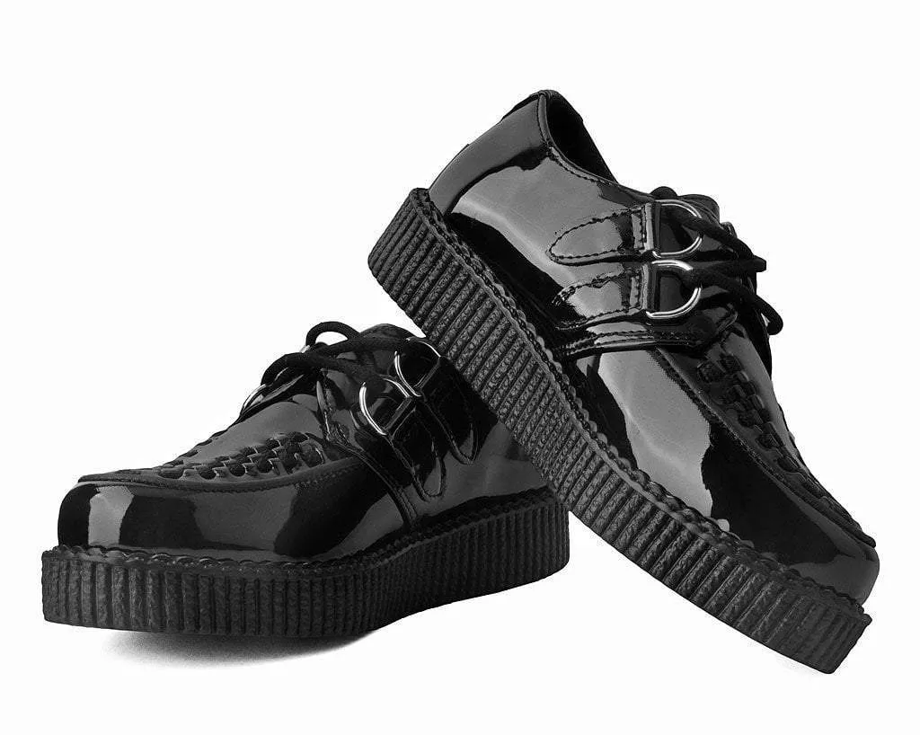 Black Patent Viva Low Sole Creeper