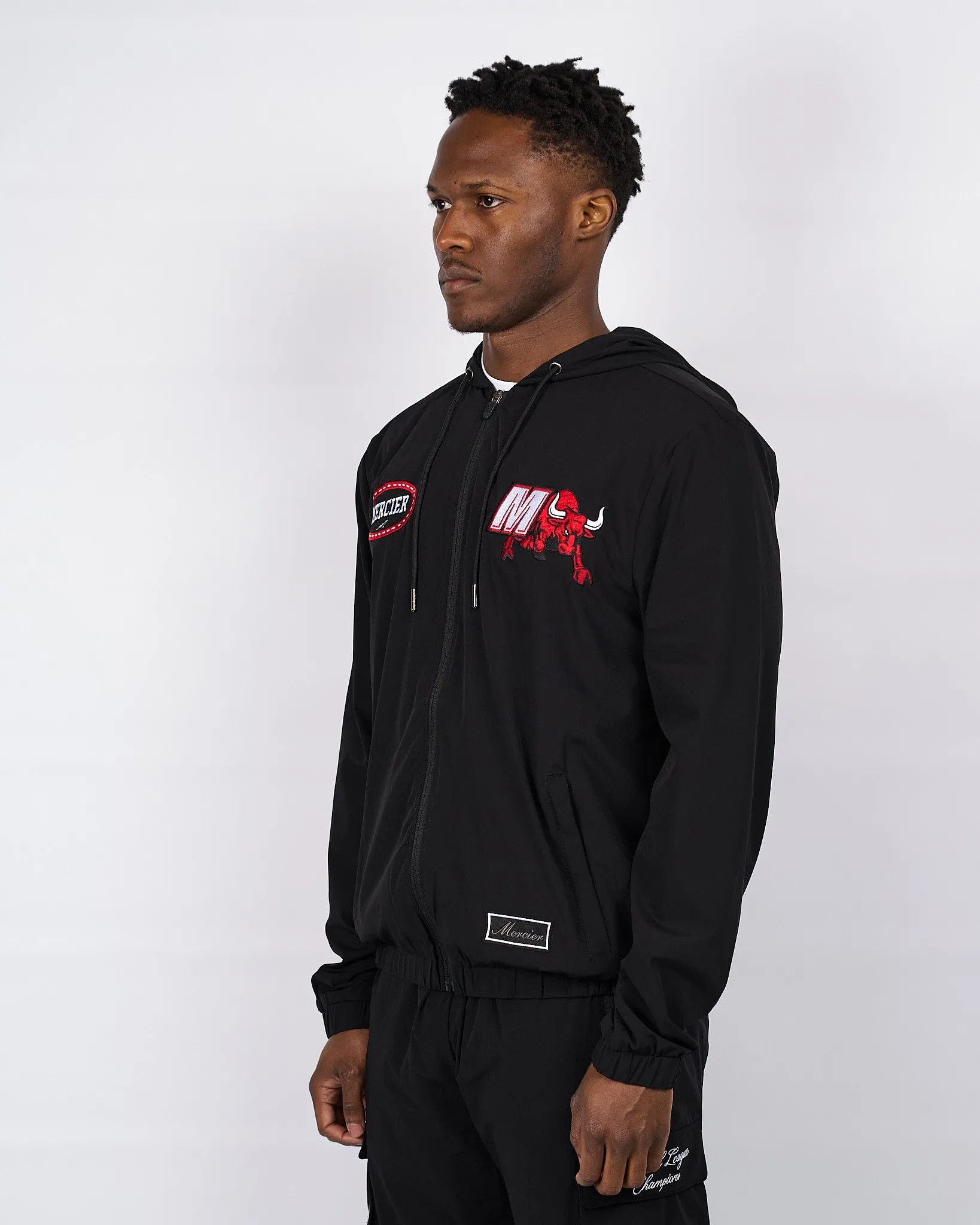 Black Red Empire Windbreaker