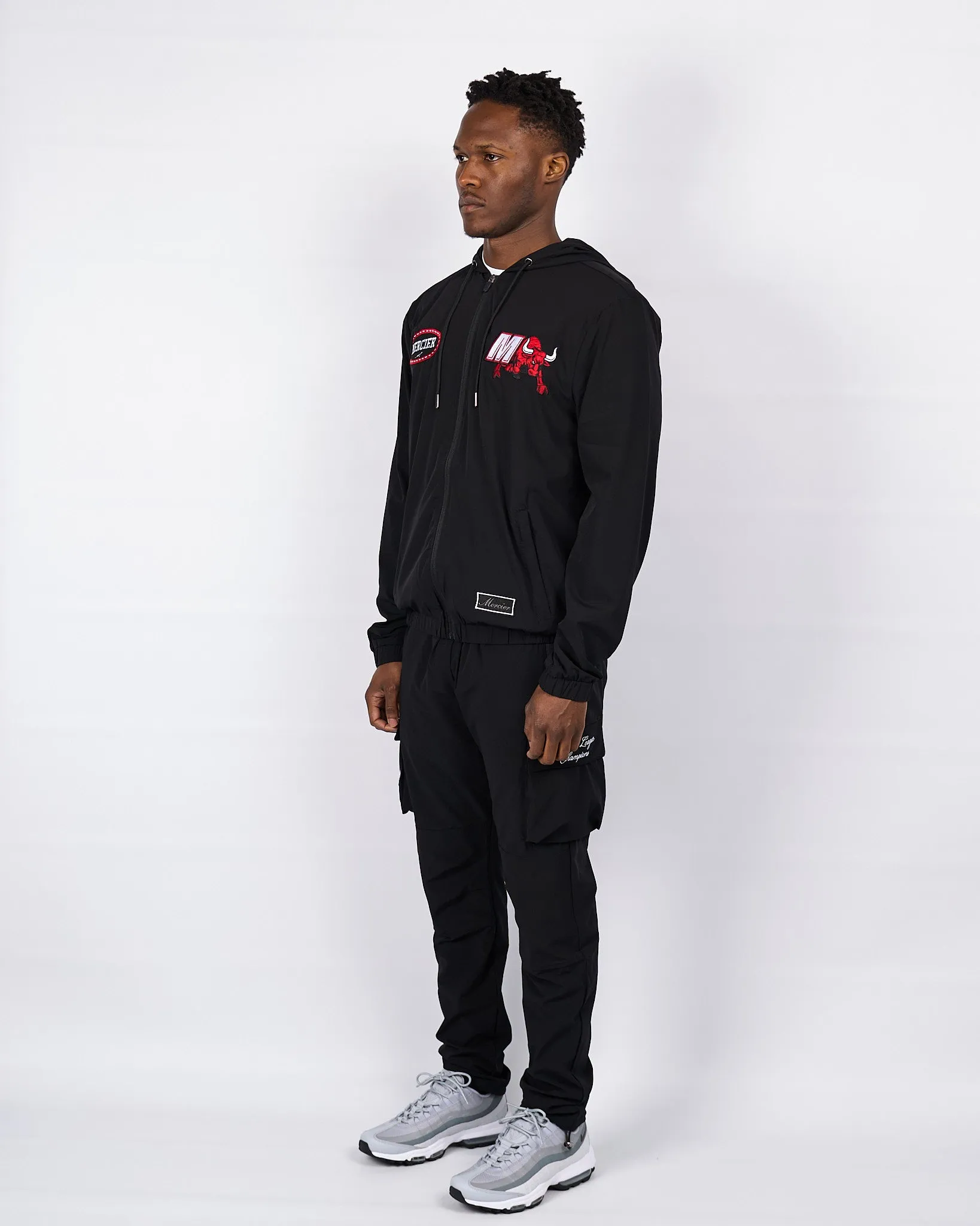 Black Red Empire Windbreaker