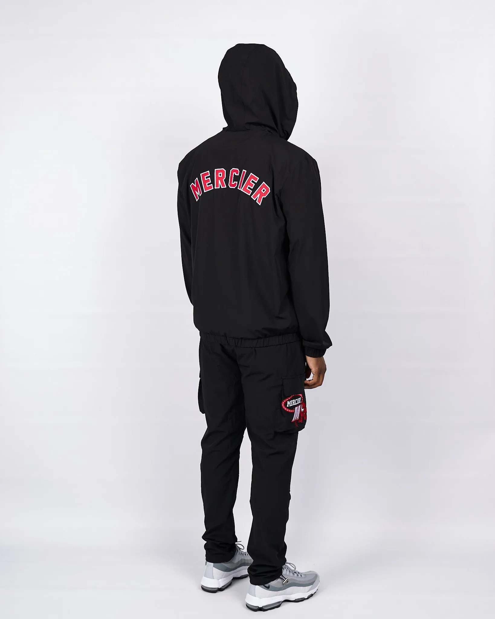 Black Red Empire Windbreaker