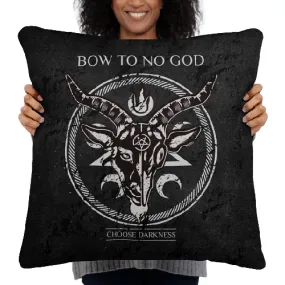 Black Soft Goth Pillow / Soft Goth Design / Alternative Decor