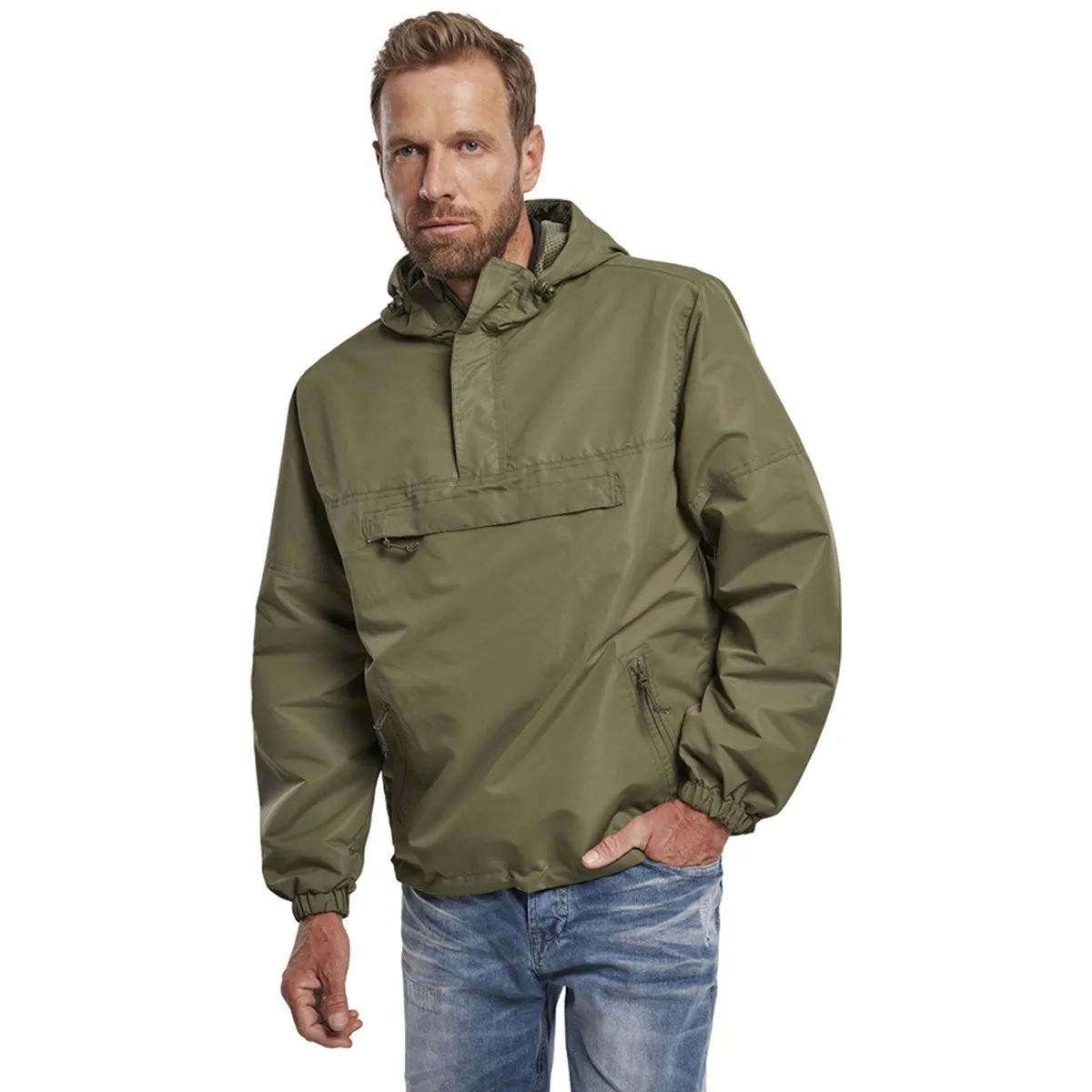 Brandit Summer Windbreaker Jacket Olive