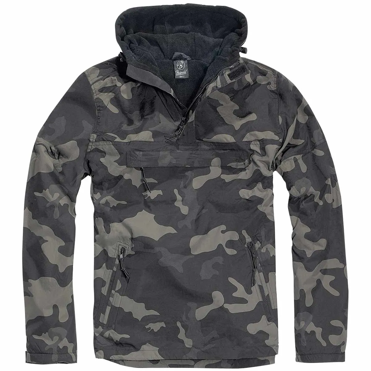 Brandit Windbreaker Jacket Dark Camo