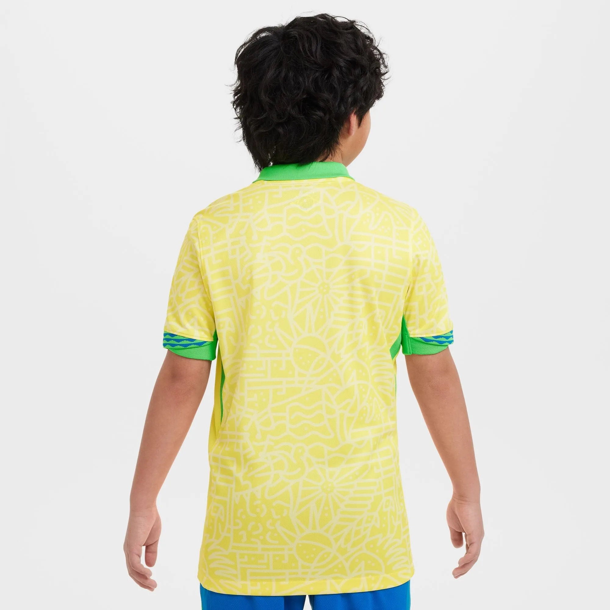 Brazil National Kids Home Jersey 2024