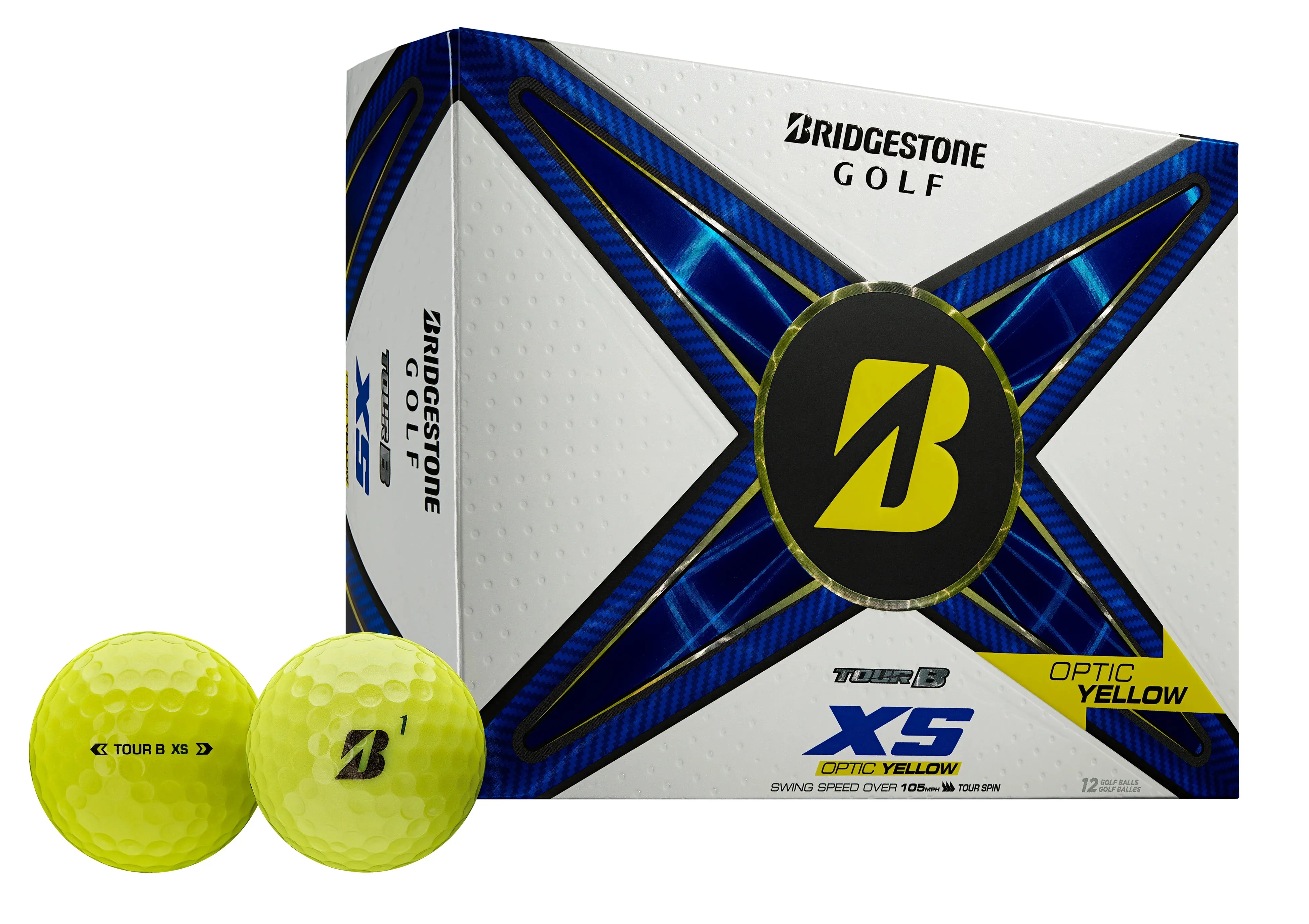 Bridgestone Tour B XS Yellow '24 Dozen