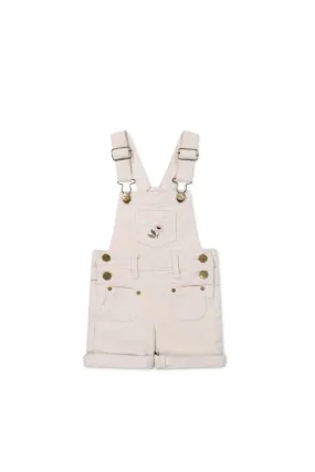 Chase Short Cord Overall - Rosewater Petite Goldie