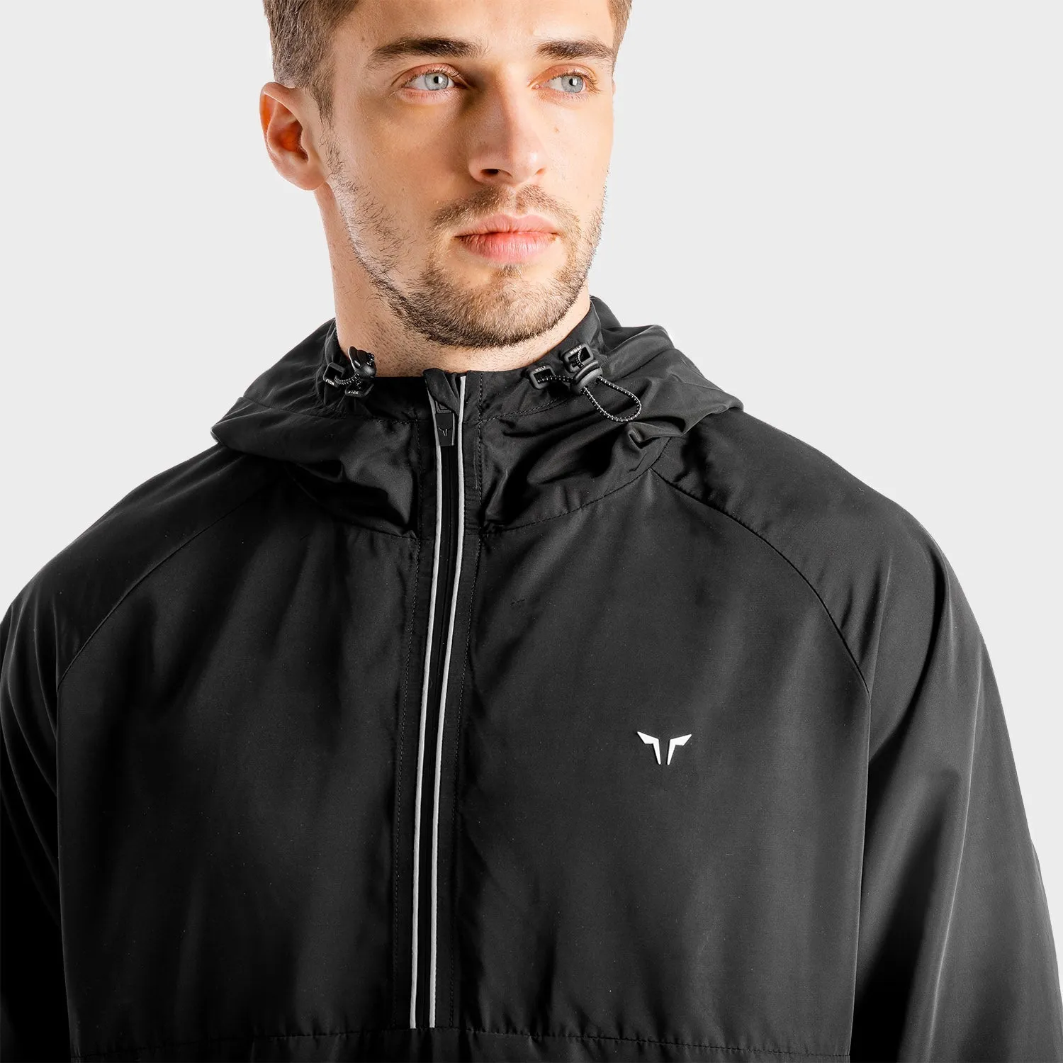 Core Windbreaker - Onyx