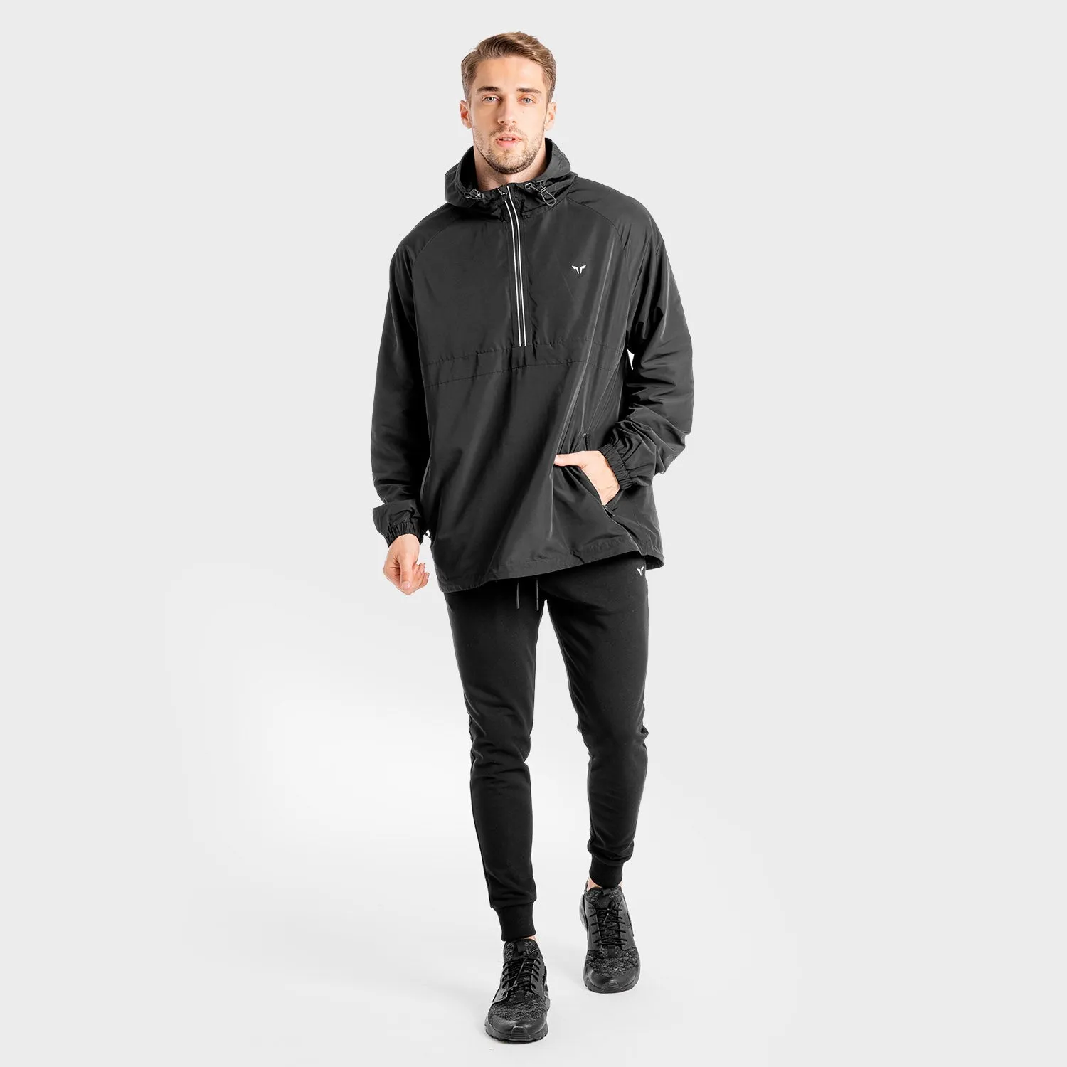 Core Windbreaker - Onyx