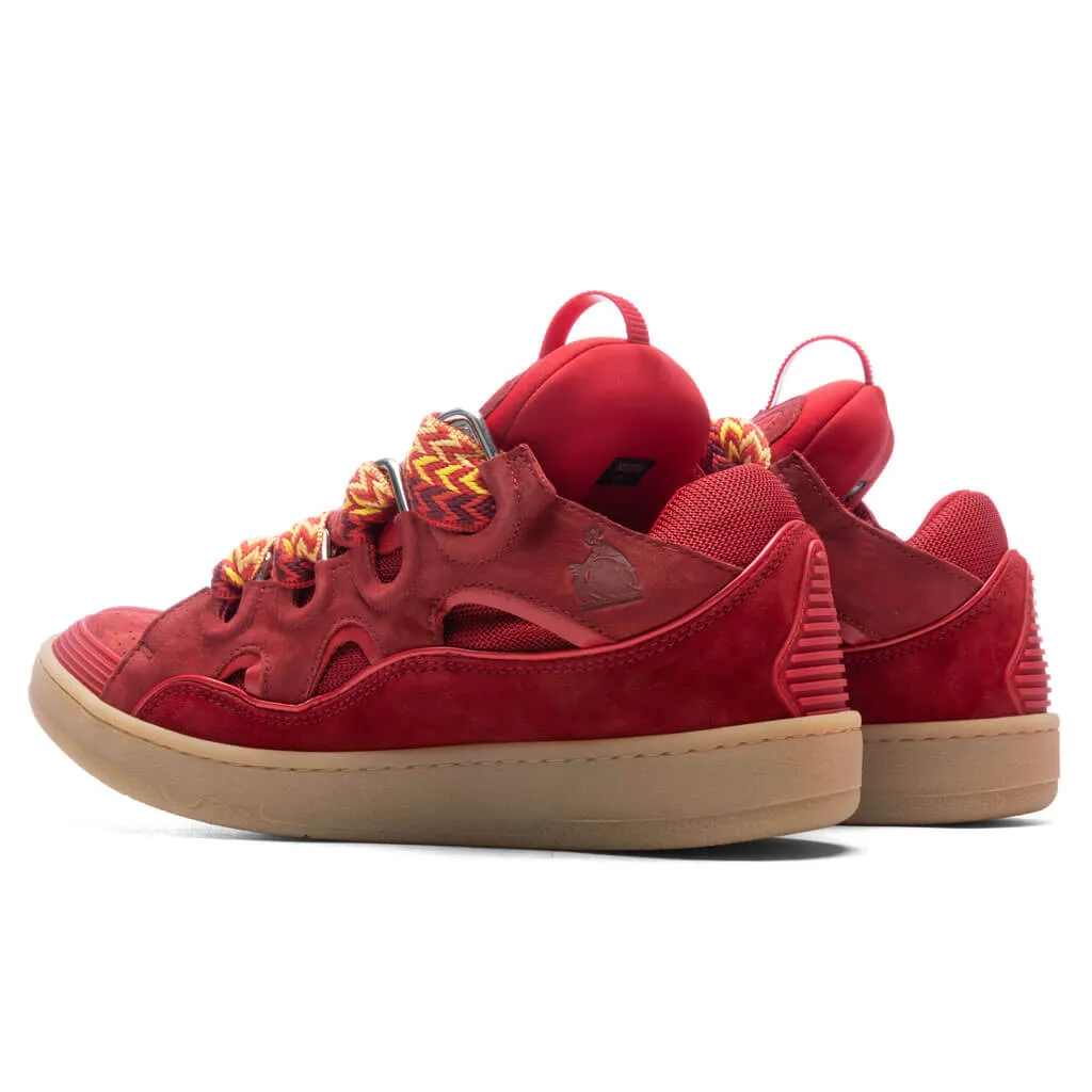 Curb Sneakers - Poppy Red