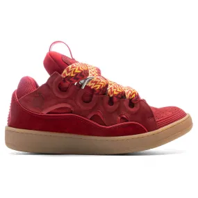 Curb Sneakers - Poppy Red