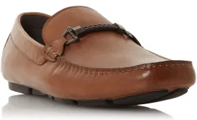 Dune Beacons Mens Leather Moccasin Shoe