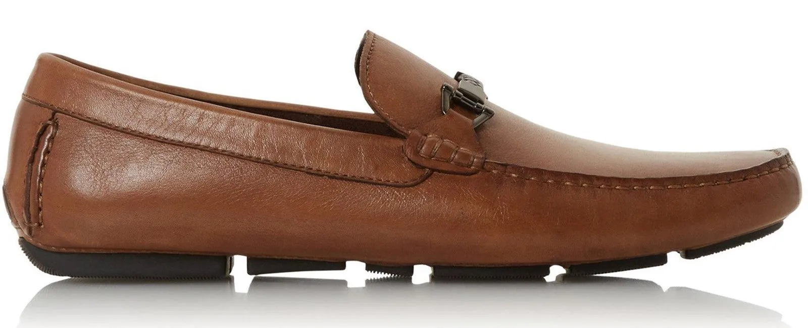 Dune Beacons Mens Leather Moccasin Shoe