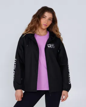 Frits Black Windbreaker