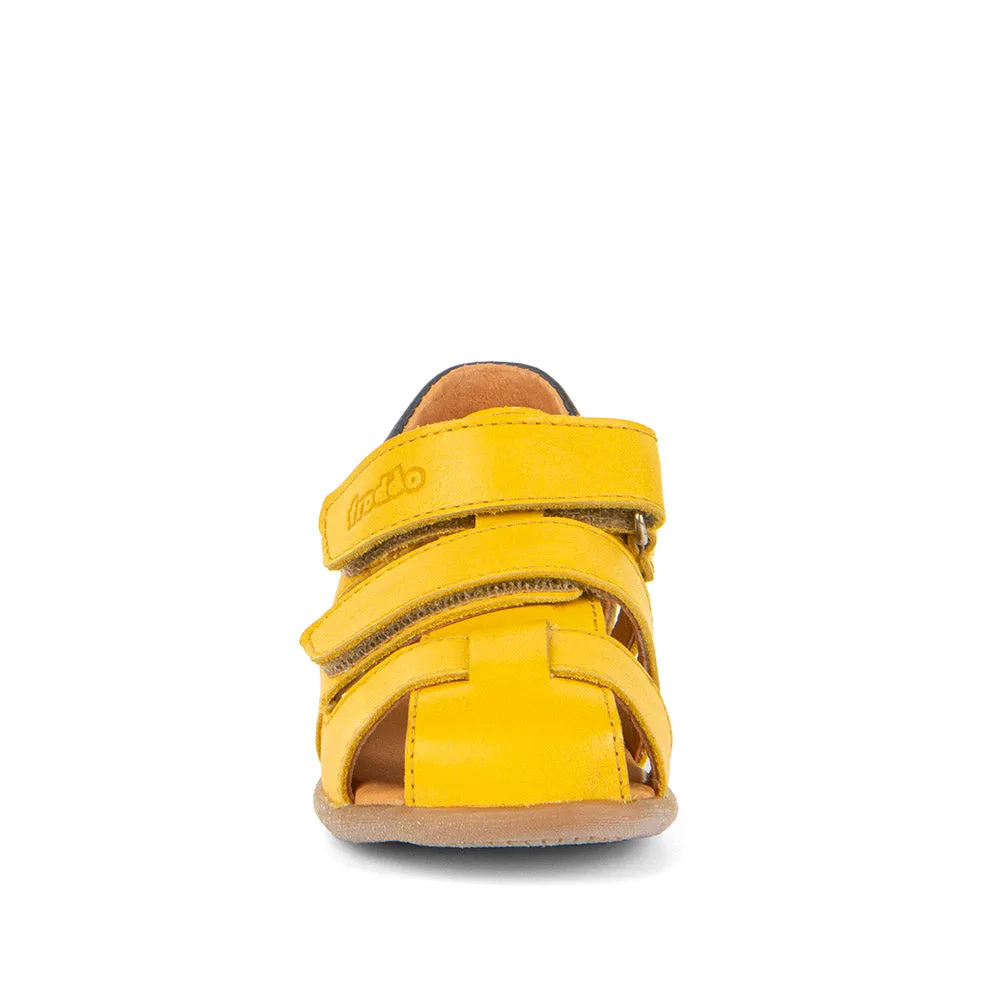 Froddo Carte Double Yellow Closed-Toe Sandals