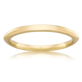 Full Dome 2.5mm - 9ct Yellow Gold