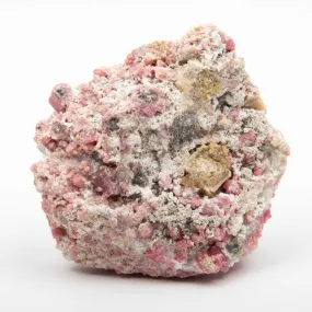 Garnet - Pink, Rough w/ Vesuvianite