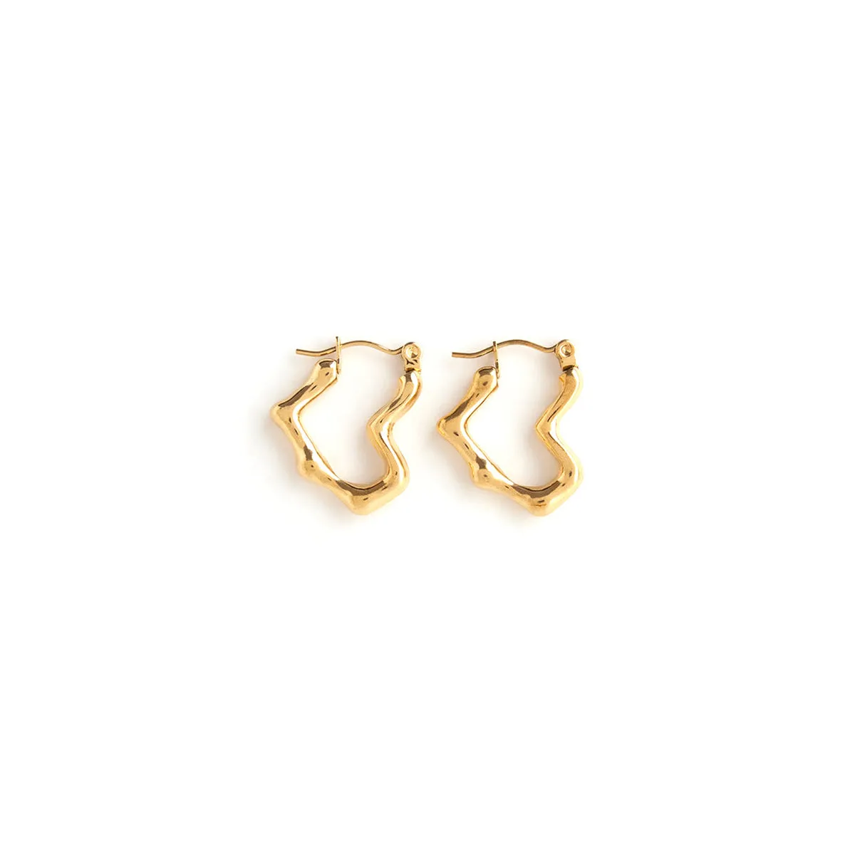 Gold Winslet Hoops