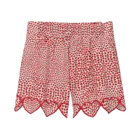 Heart Print Shorts