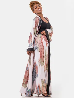 Hijabeefied Regular Travelling Kimono - Peach