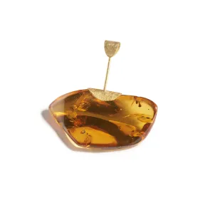 Honey Amber Horizontal Pendant