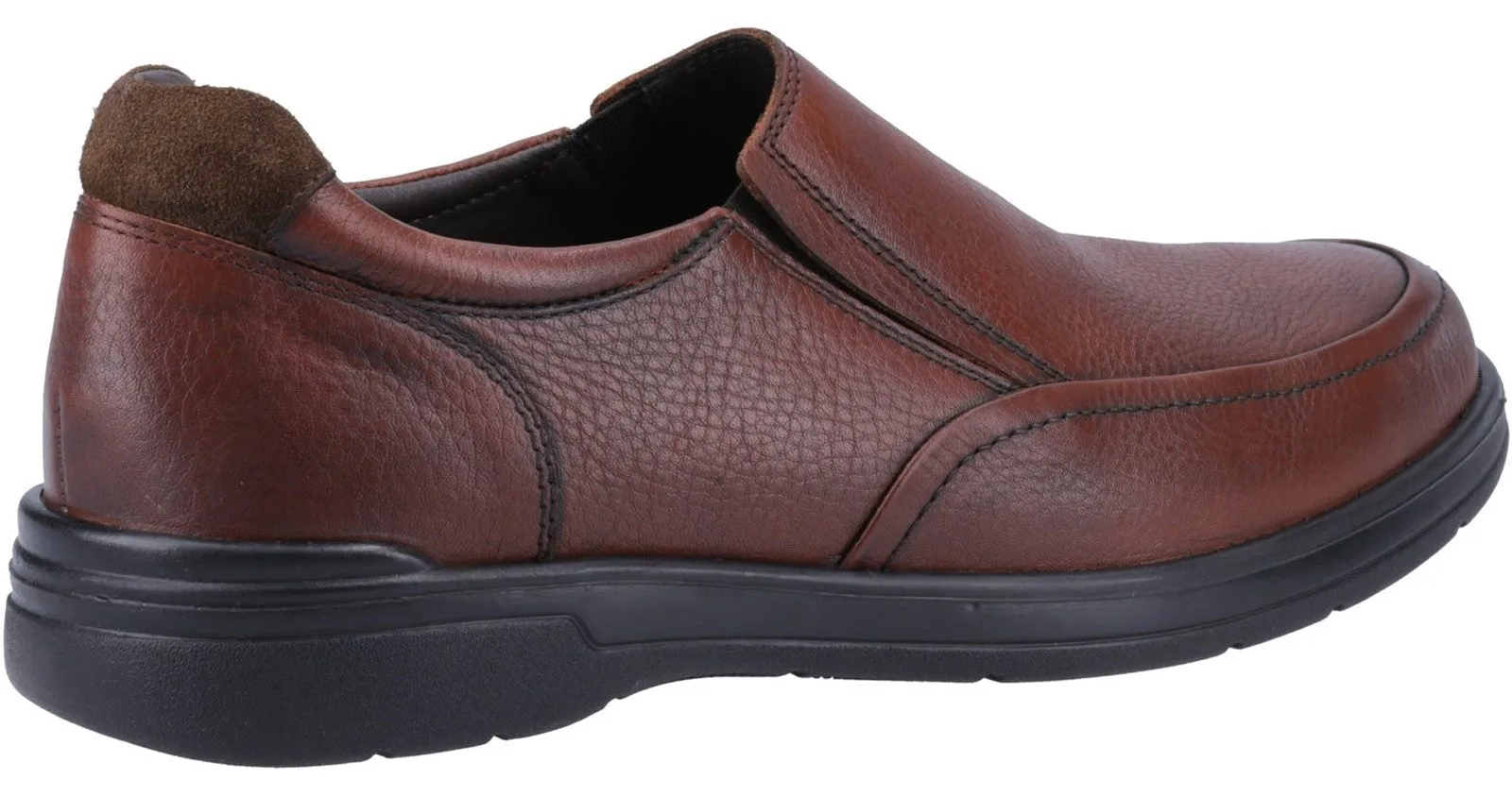 Hush Puppies Matthew Mens Leather Slip On Shoe