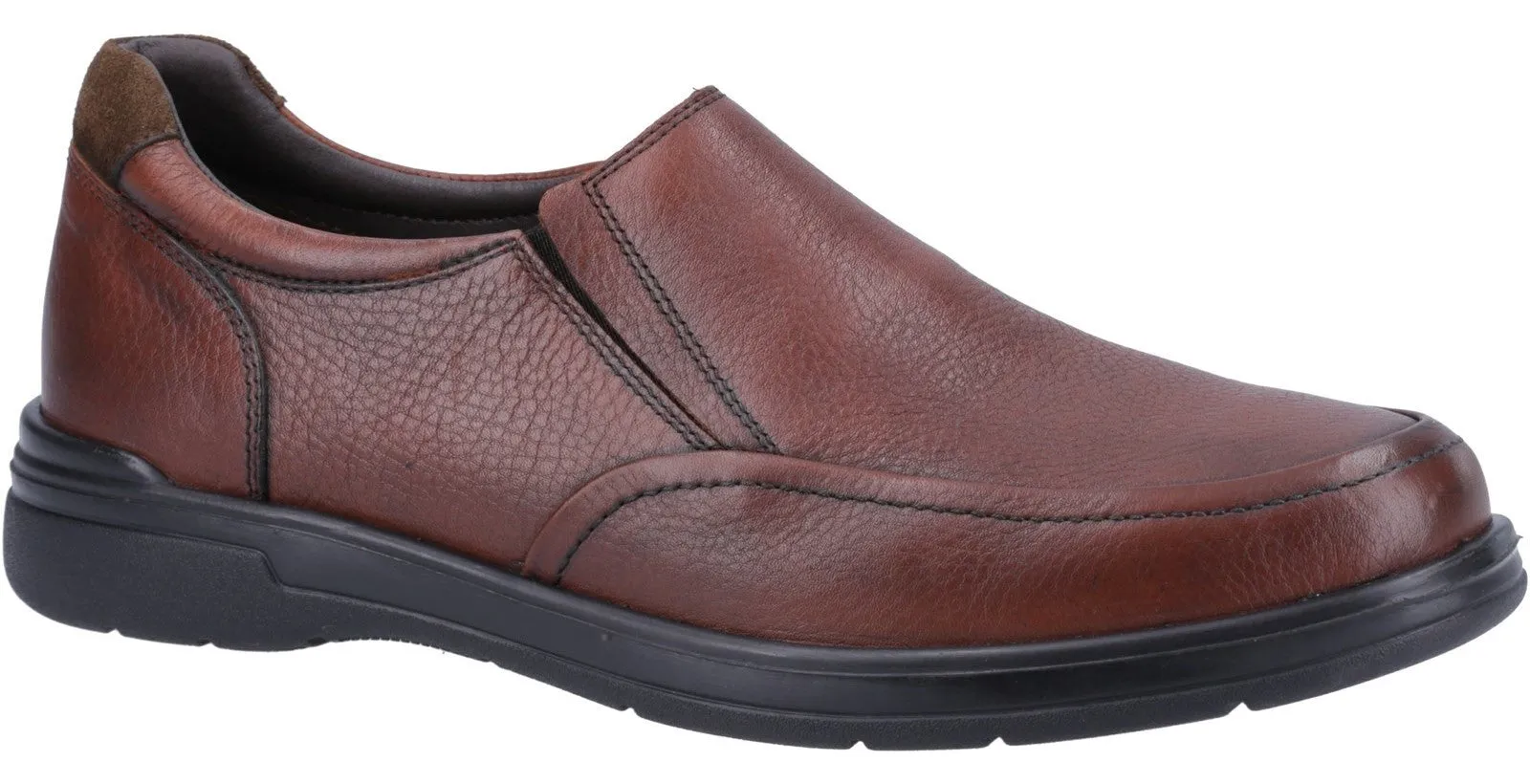 Hush Puppies Matthew Mens Leather Slip On Shoe