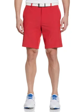 Mens Horizontal Texture Flat Front Golf Short