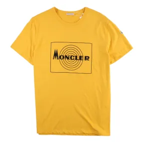 Men's Logo T-Shirt Yellow Size XXL