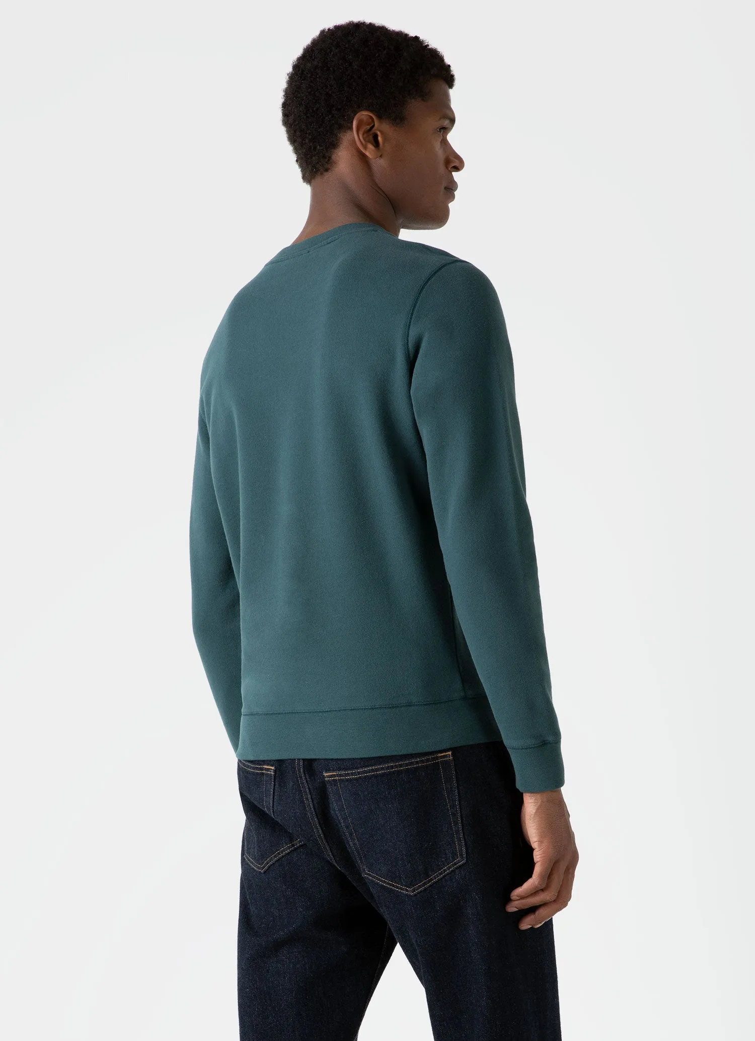 Men's Loopback Sweatshirt in Peacock