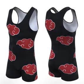 Naruto 'Akatsuki' Men's Powerlifting Singlet