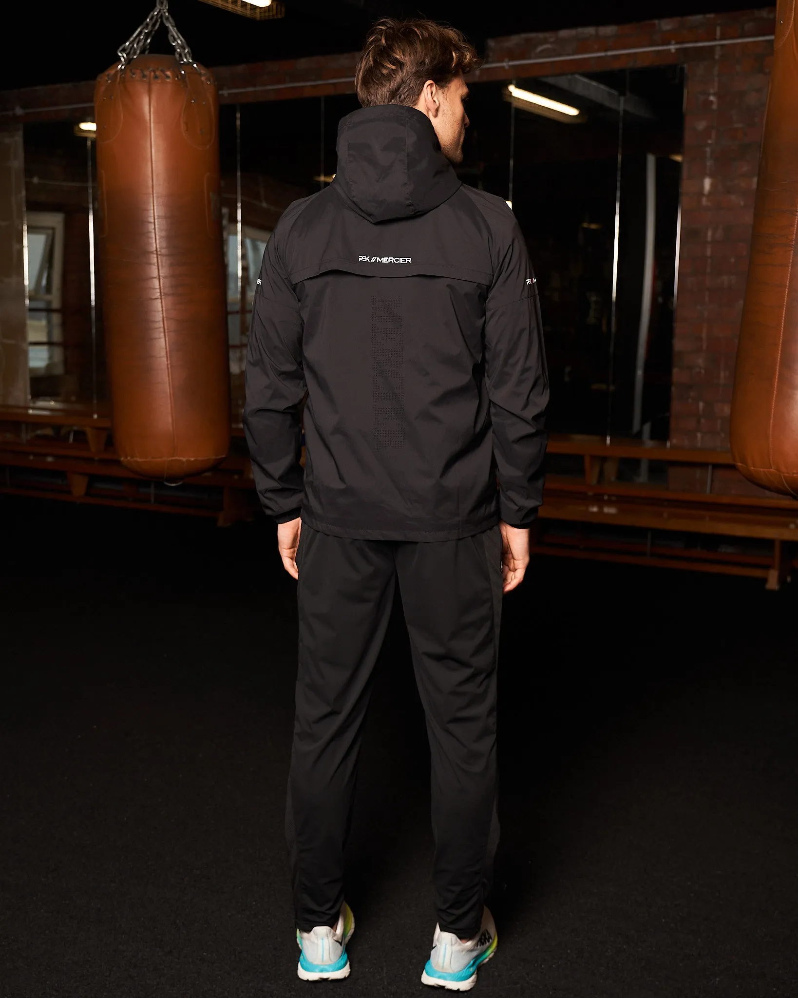 PBK//Mercier Performance Windbreaker Black