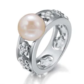 Pearl Uki Uki Lei Ring