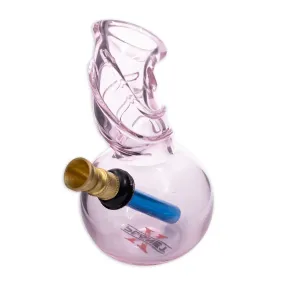 PLANET X - TINK - PINK GLASS MINI BONG