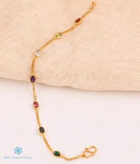 Precious Tourmaline Bracelet in 22KT Gold